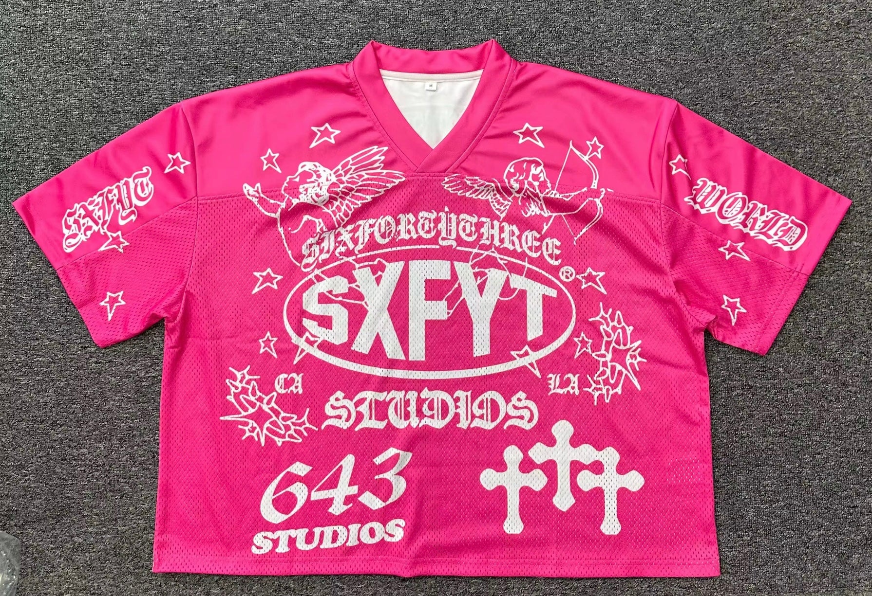 Pink jersey