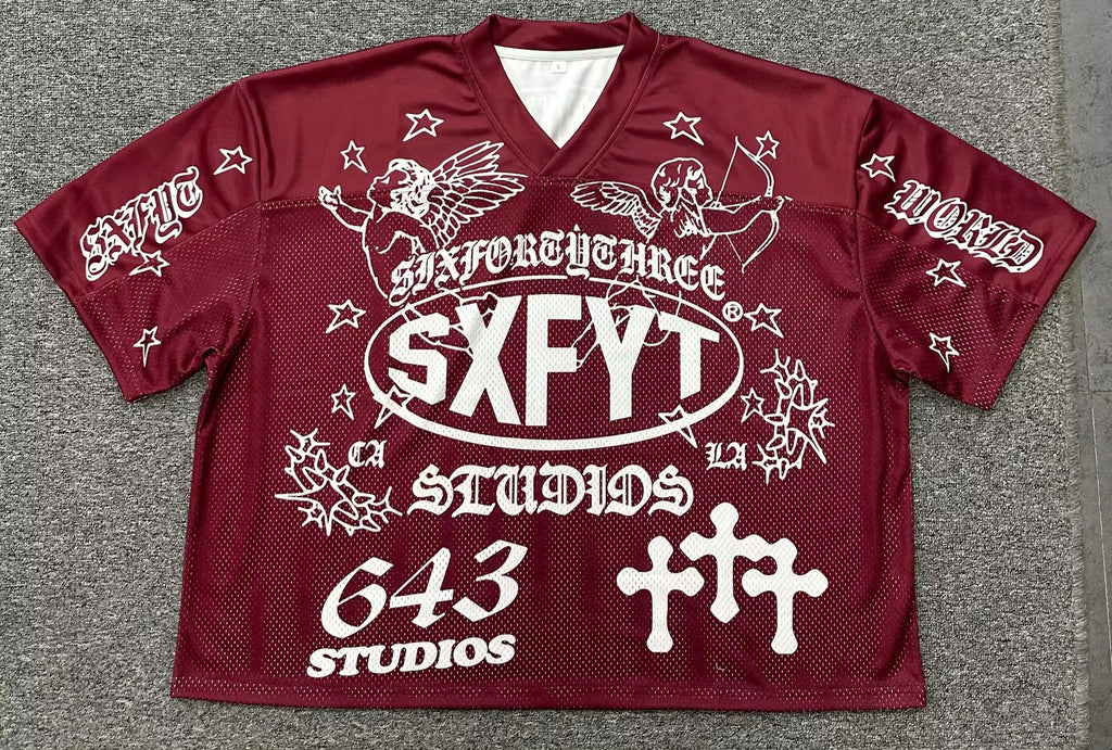 Burgundy Jersey